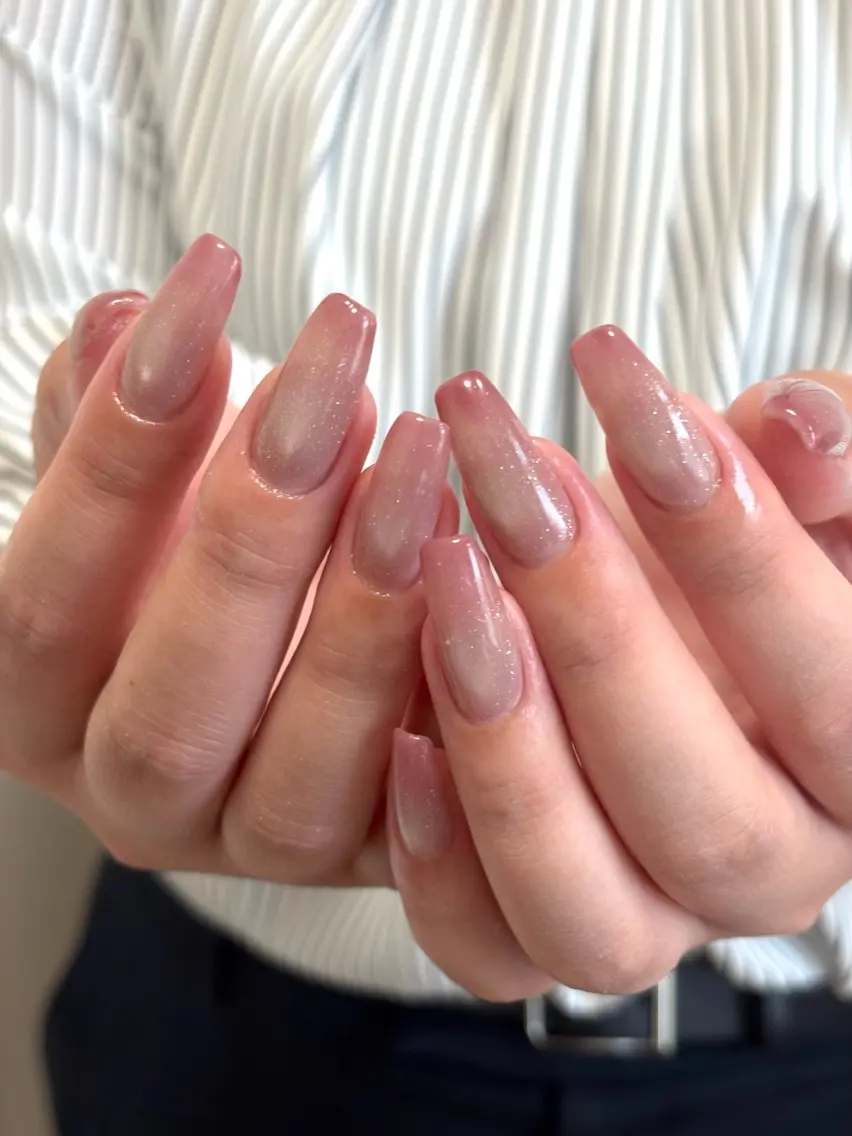 ネイル ピンク rena nailのネイルデザイン