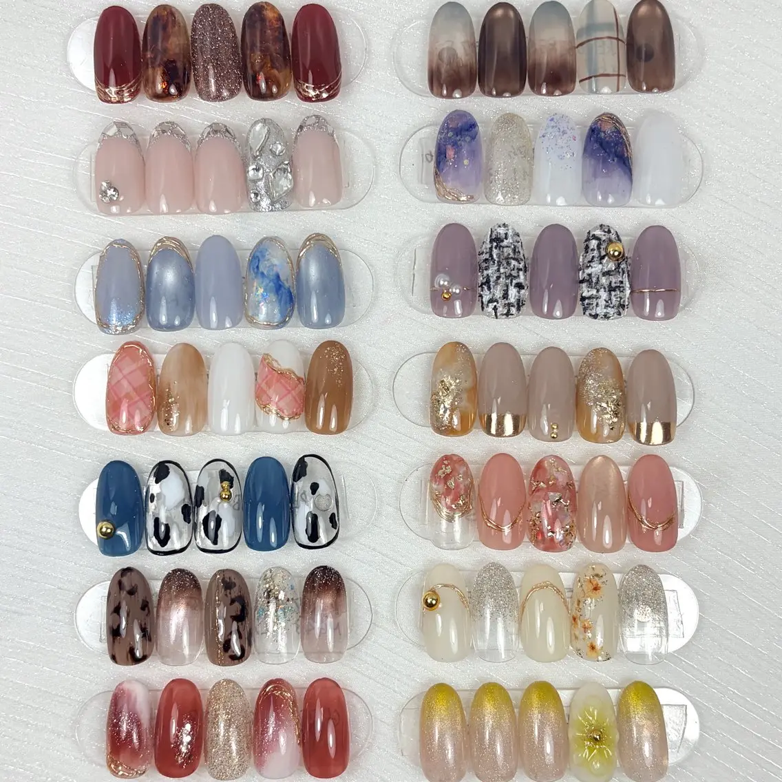 ネイル マグネットネイル ハンドネイル NailSalon Nicoaiのネイルデザイン