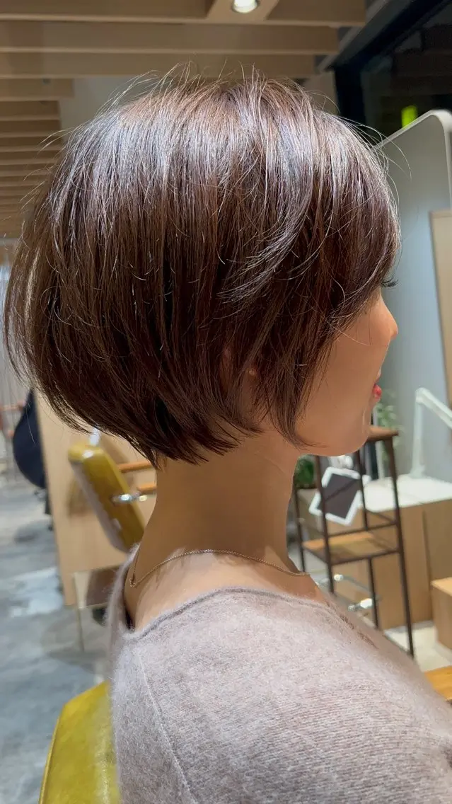 ショート 大人可愛いショート✨ グッチ🐝のヘアスタイル