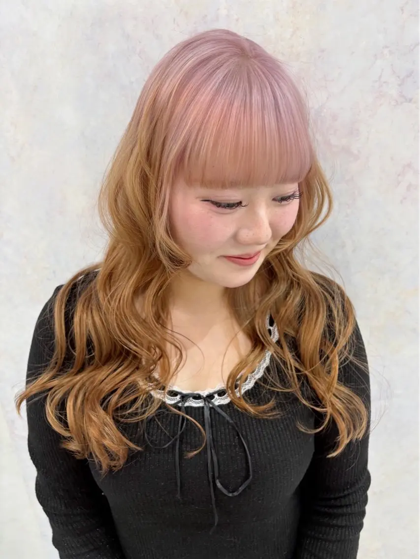 ロング カラー 🎀推しカラー🎀 Harunaのヘアスタイル
