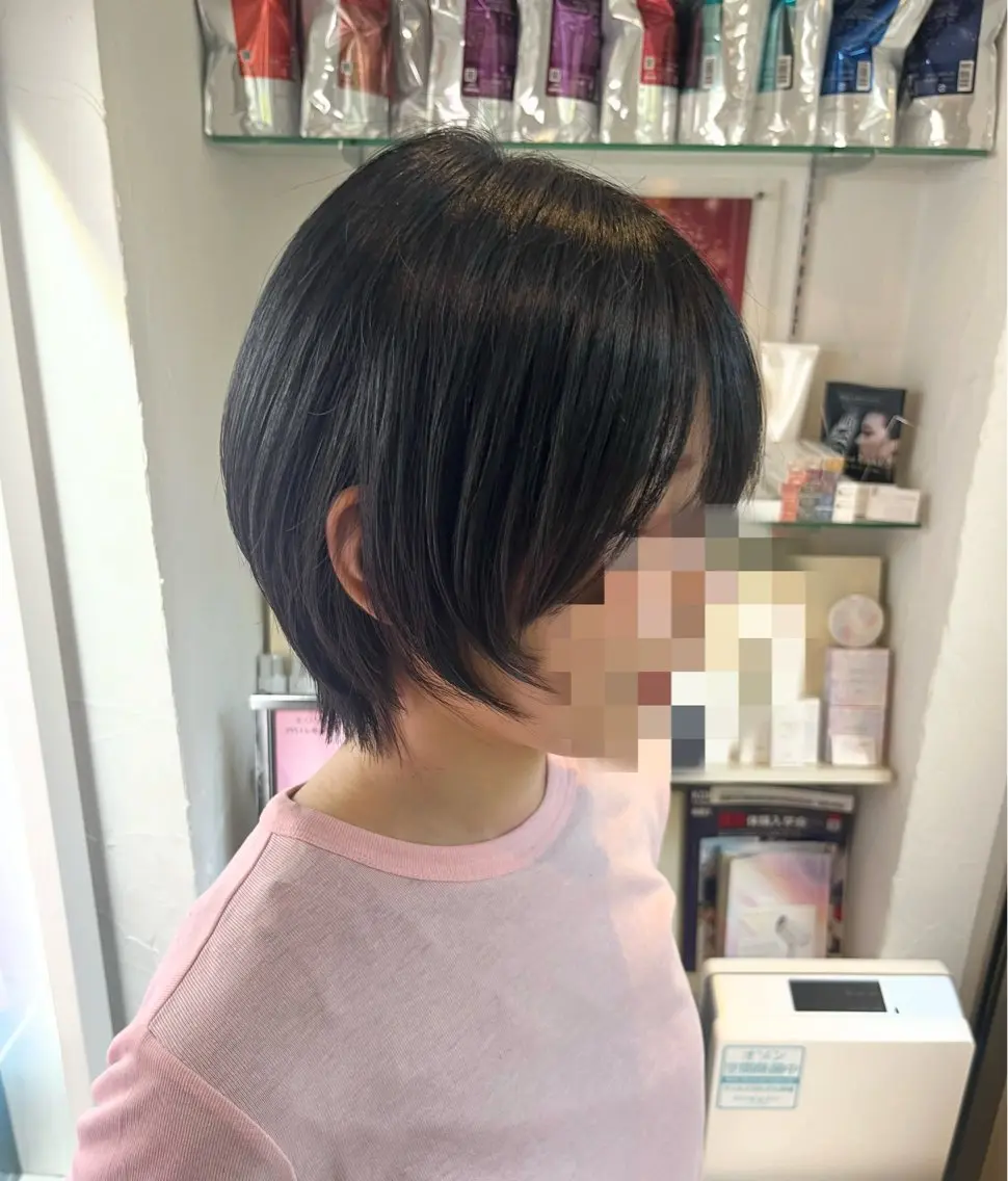 ショート 顔周りカット レイヤーカット カットモデル様募集中 /コトハ‎🪽🫧のヘアスタイル