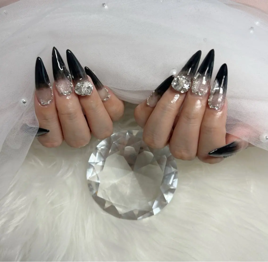 ネイル 長さ出し 持ち込み ワンホンネイル Luxe nailのネイルデザイン