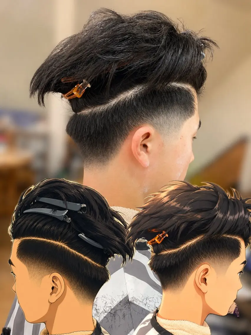 メンズ カット タカハシ ユウヤのヘアスタイル