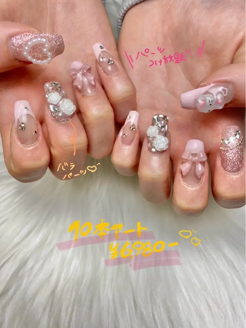 ネイル ハンドネイル フットネイル emma.nail kanakoのネイルデザイン