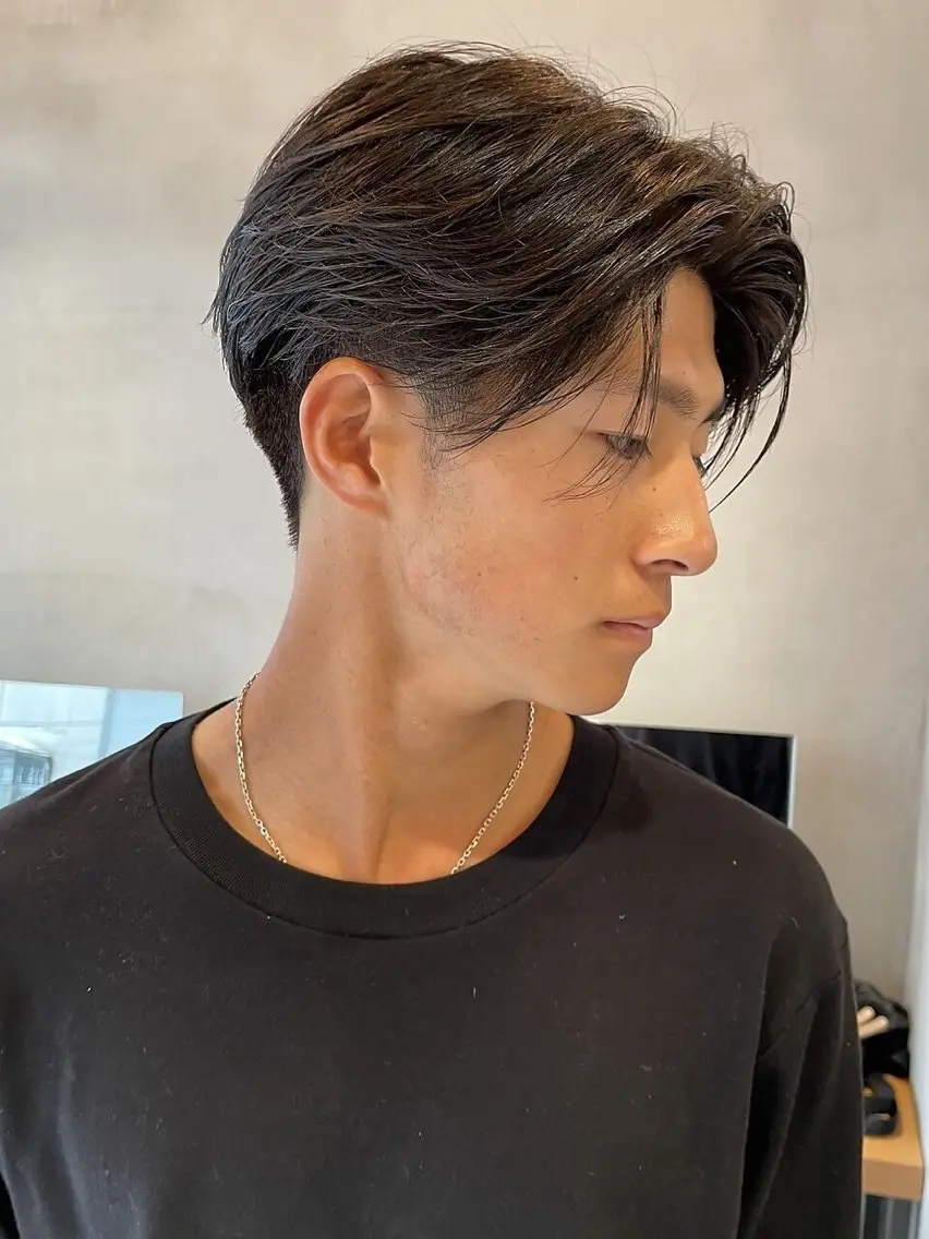 メンズ ブリーチ　ハイトーン 特化🌈フジタハルキのヘアスタイル