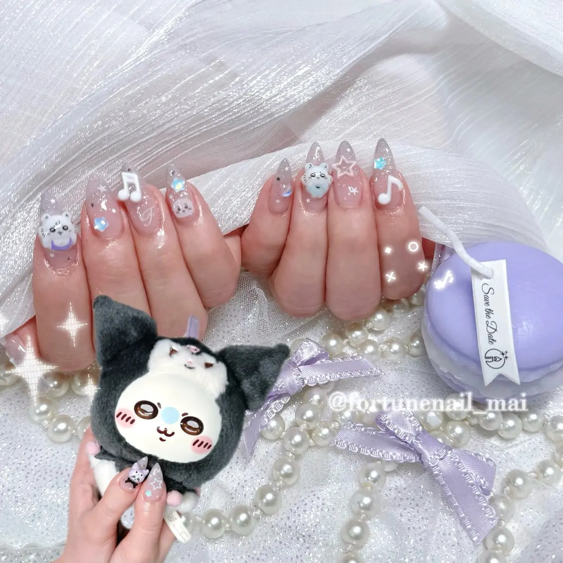 ネイル 持ち込み ハンドネイル 🎀Mai 🎀9/27🈳✩.のネイルデザイン