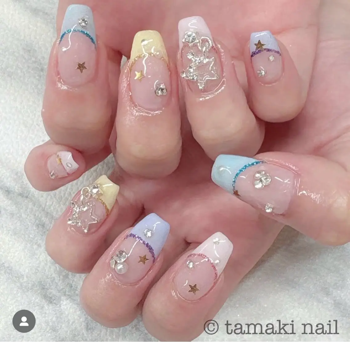 ネイル アートネイル ジェルネイル 持ち込み MAYME TAMAKIのネイルデザイン