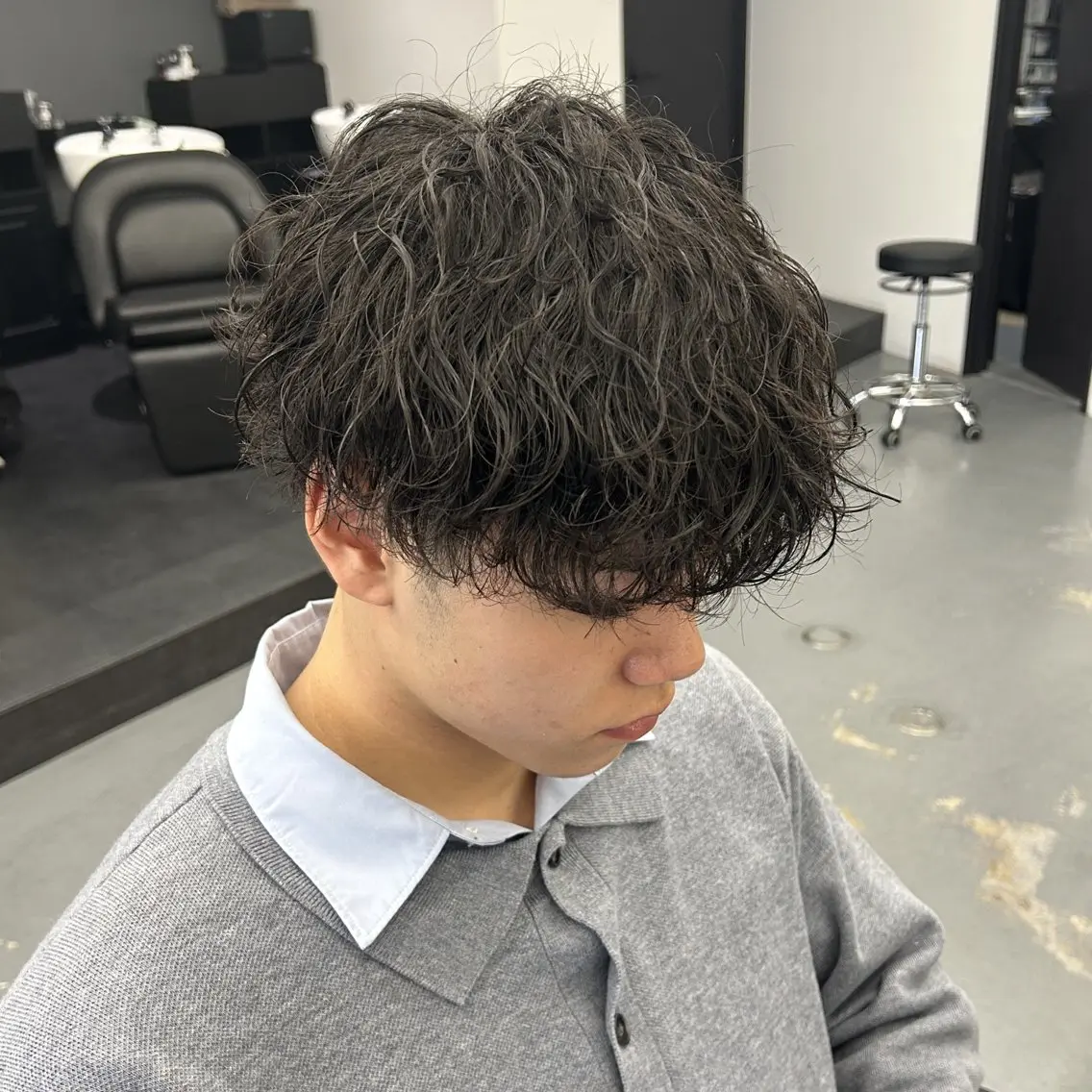 ミディアム パーマ ミディアムパーマ カット パーマ &Maison. MICHIYAのヘアスタイル