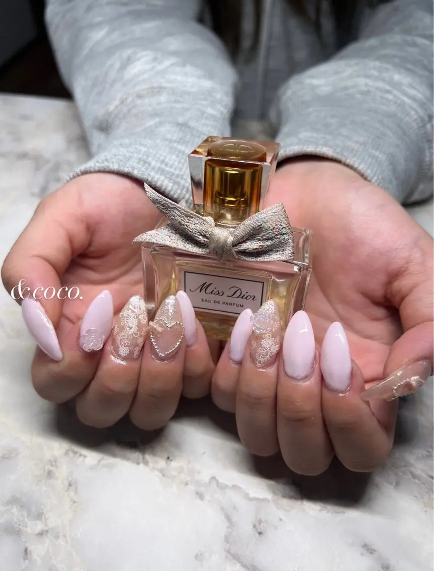 ネイル 長さ出し ＆ coco.のネイルデザイン
