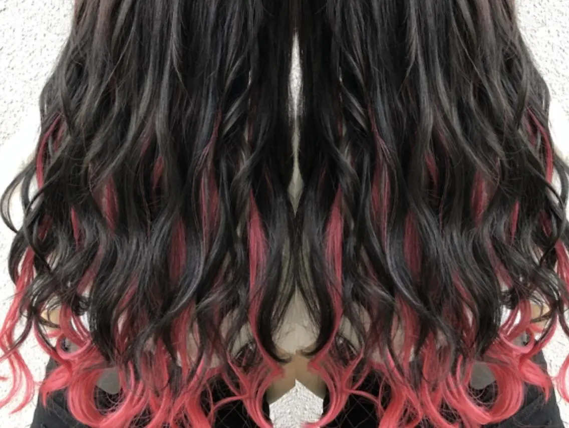ロング ヘアアレンジ エクステ エクステ D-aimer- ディーエメのヘアスタイル