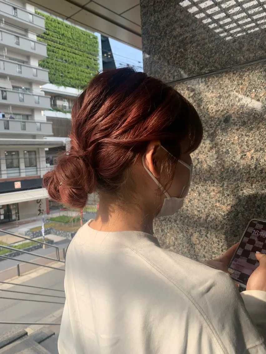 カラー 片山 椋馬のヘアスタイル