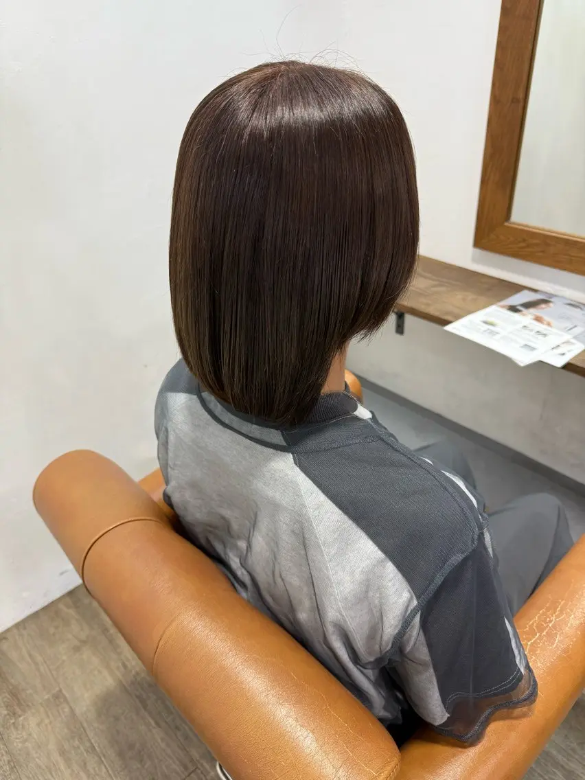 カラー ヘアカラー 井手 梨乃のヘアスタイル