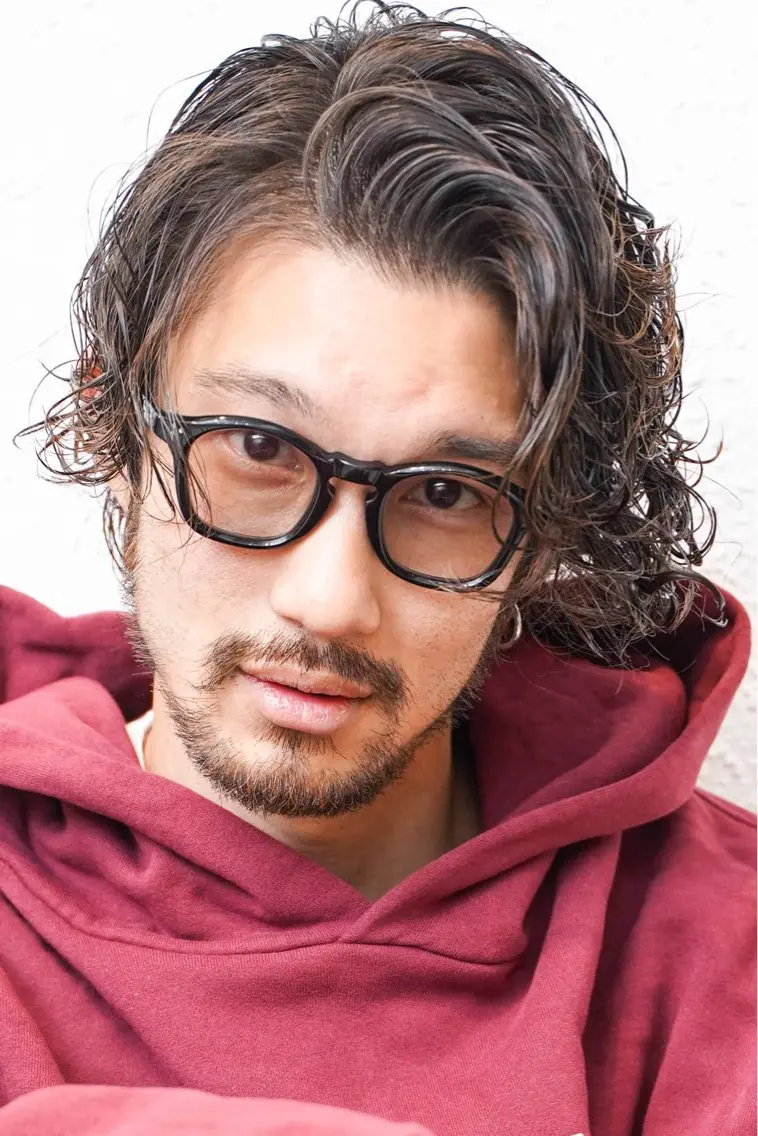 メンズ アップバング ビジネス 七三 刈り上げ メンズ専門美容室 JR宝塚駅徒歩1分のヘアスタイル