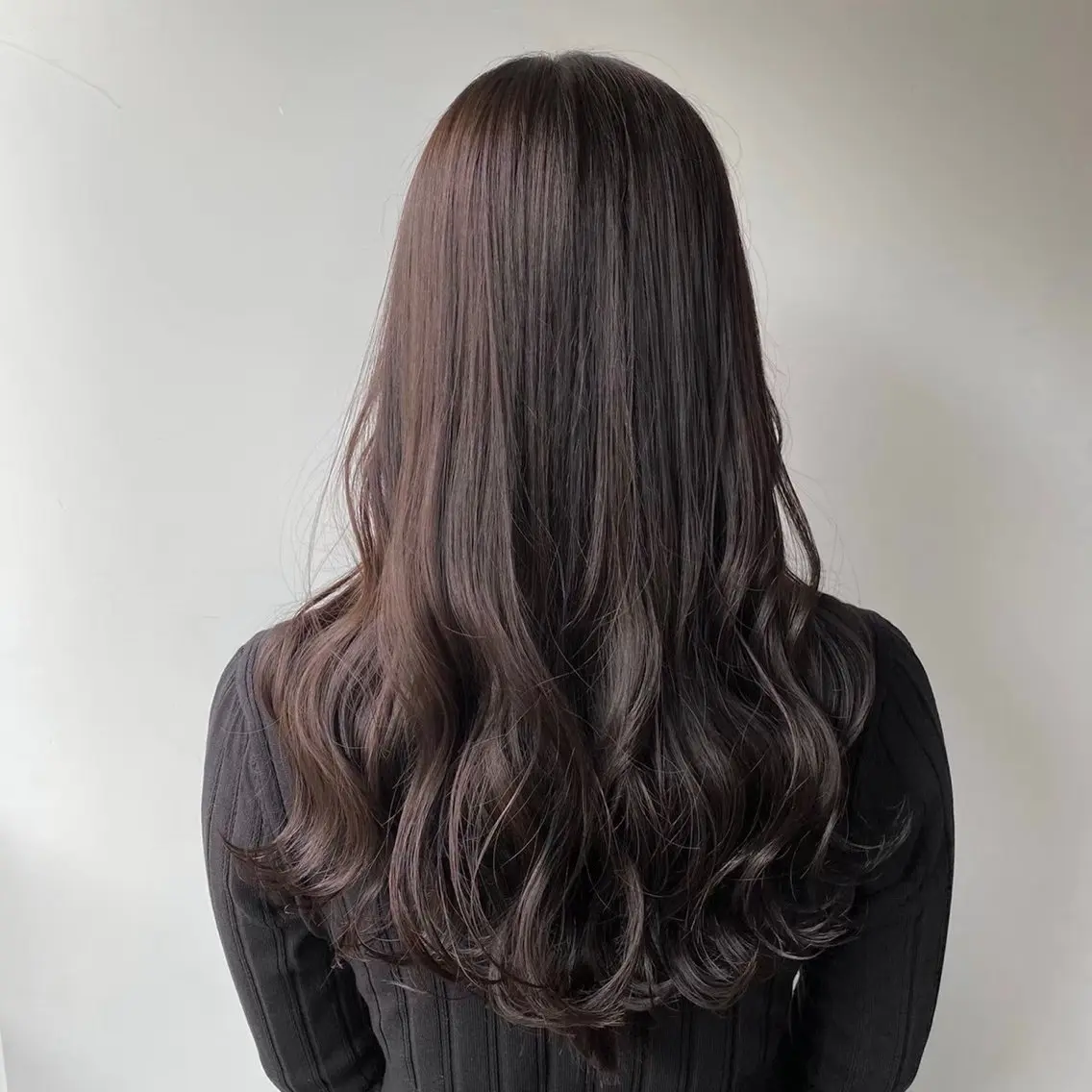 ロング カラー カット パーマ 藍斗│モテ透明感× 顔周りレイヤー🫧のヘアスタイル