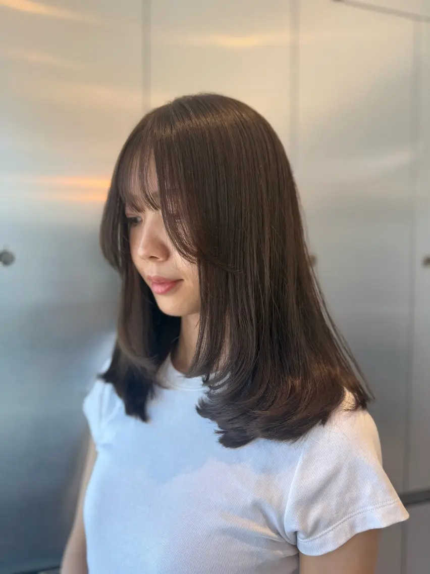 [学割U24]💖カット＋髪質改善カラー＋ミルボントリートメント💖の写真