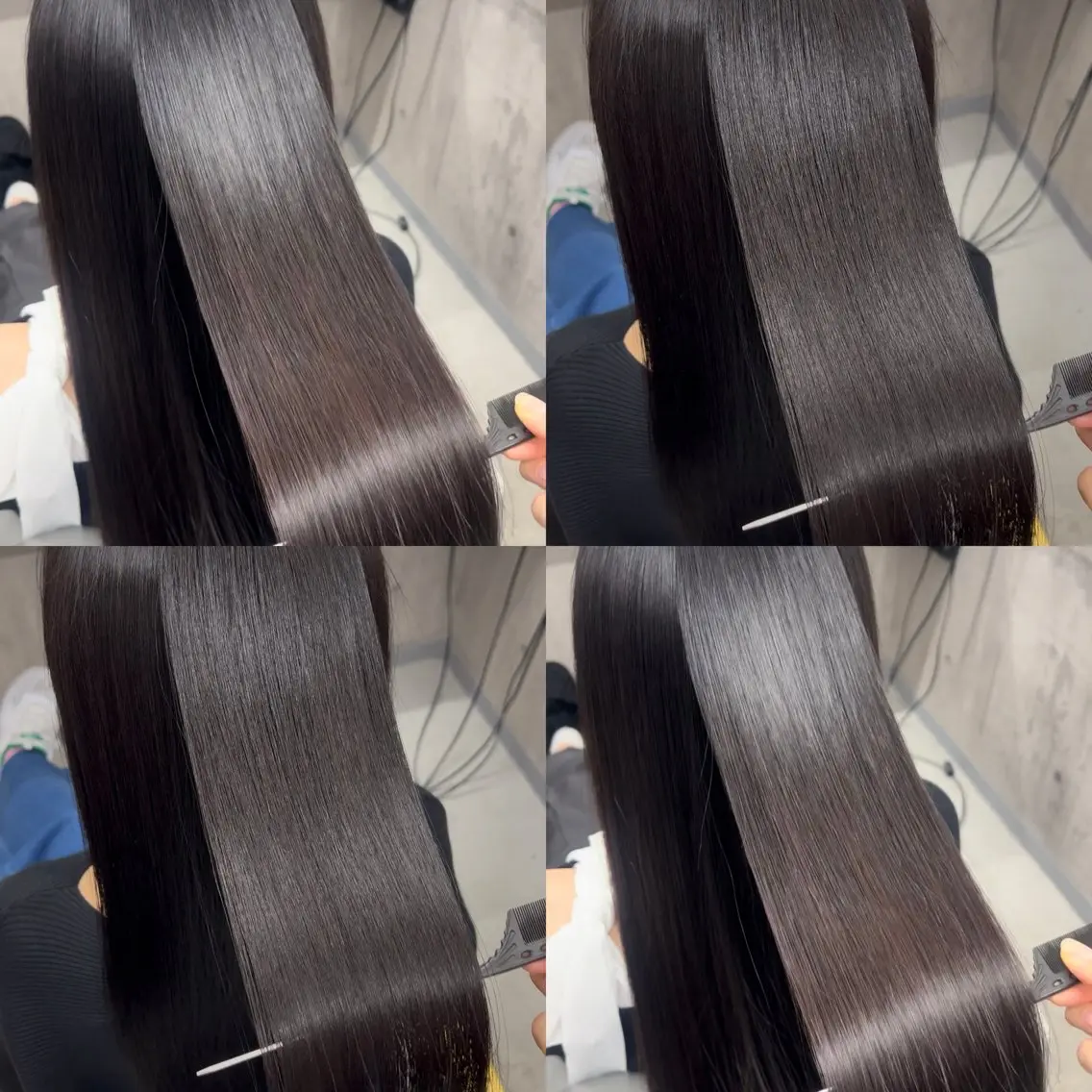 🌈おすすめメニュー✨美髪矯正+髪質改善トリートメント+メンテナンスカット💜の写真