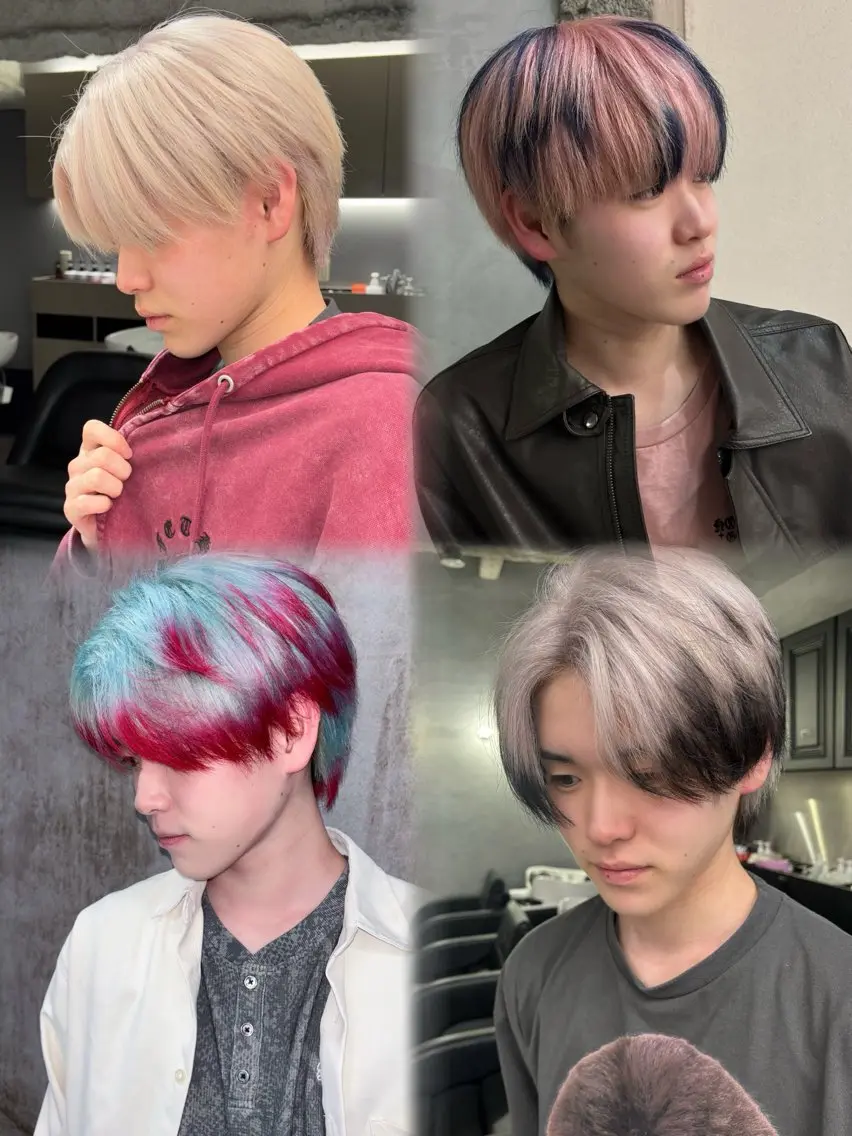 ショート カラー ヘアカラー デザインカラー /rioのヘアスタイル