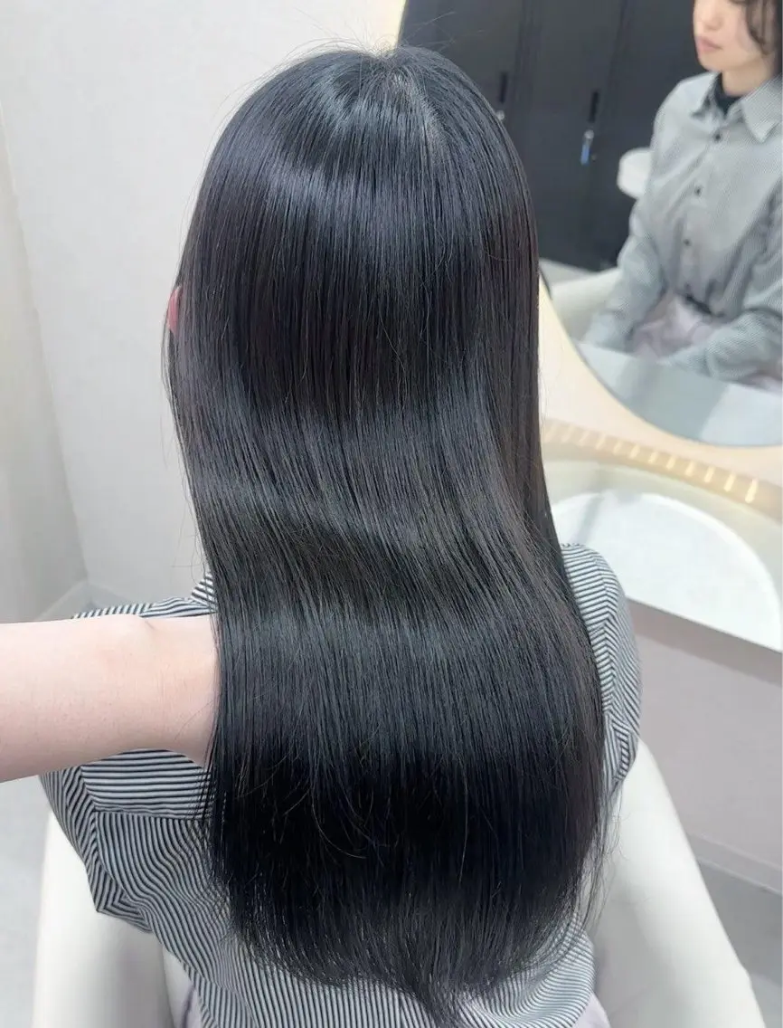 セミロング ヘアカラー トリートメント 🫧神田桃歌🫧 赤羽/ワンカラー🦋のヘアスタイル
