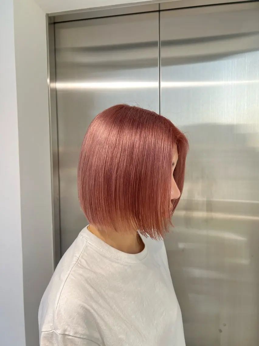 ショート カラー カット ヘアカラー トリートメント 赤みゼロ/透明感 カラー🌿KANTAのヘアスタイル