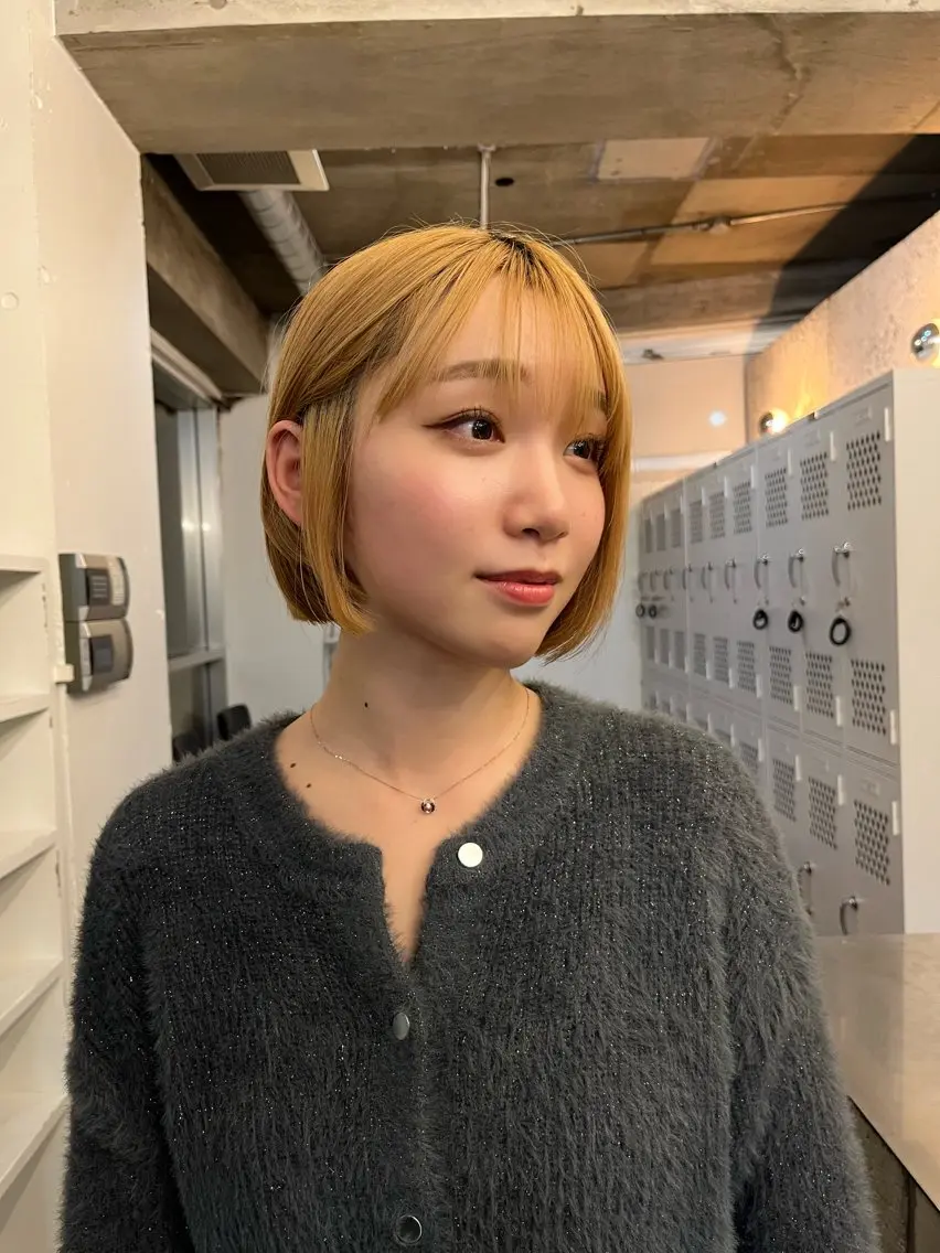 🤍ボブカット+【髪質改善トリートメント】🤍の写真