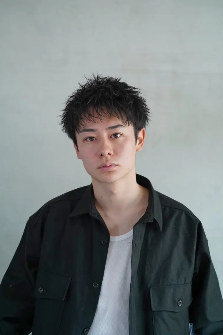 パーマ メンズ fifth 安次富　泰雅のヘアスタイル