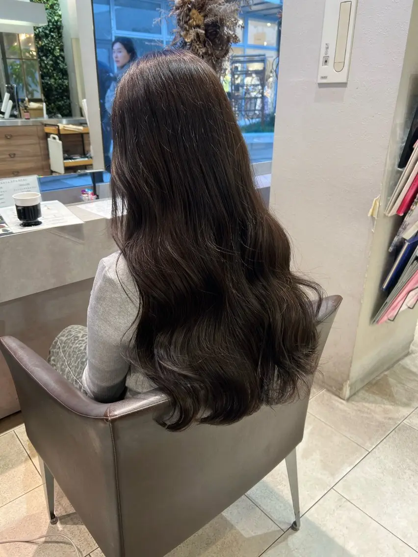 ロング カラー 髪質改善 ヘアカラー 🫧Ai/ ロロネー森ノ宮💖のヘアスタイル