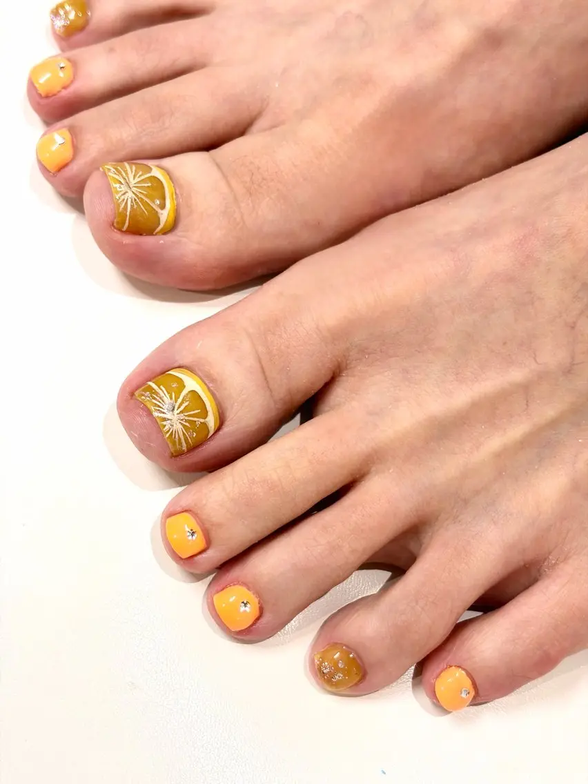 ネイル フットネイル Nailed it! Akaneセンター北のネイルデザイン