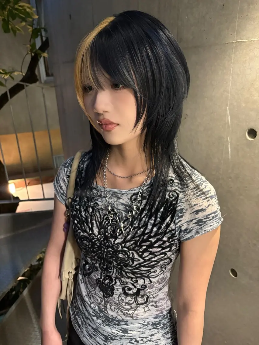 セミロング カラー カット ヘアカラー トリートメント yuuna/ ハッシュカット🎀のヘアスタイル