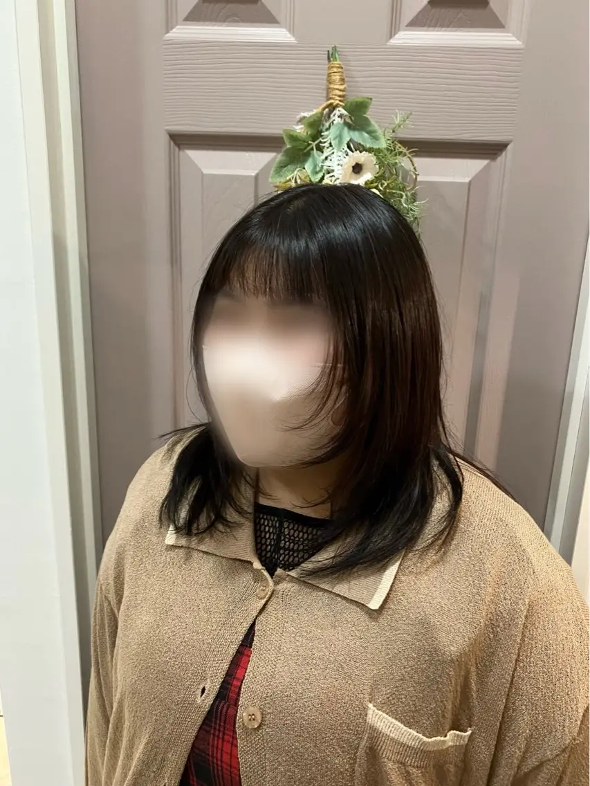 ミディアム レイヤーカット 藤田 七海のヘアスタイル