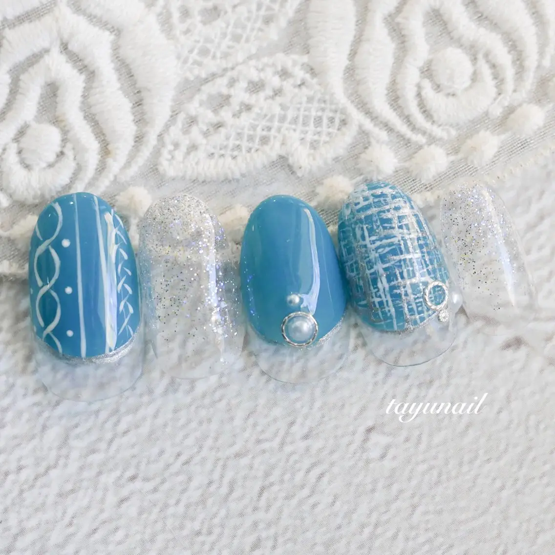 ネイル アートネイル ジェルネイル パラジェル ネイルサロン 【たゆnail】のネイルデザイン