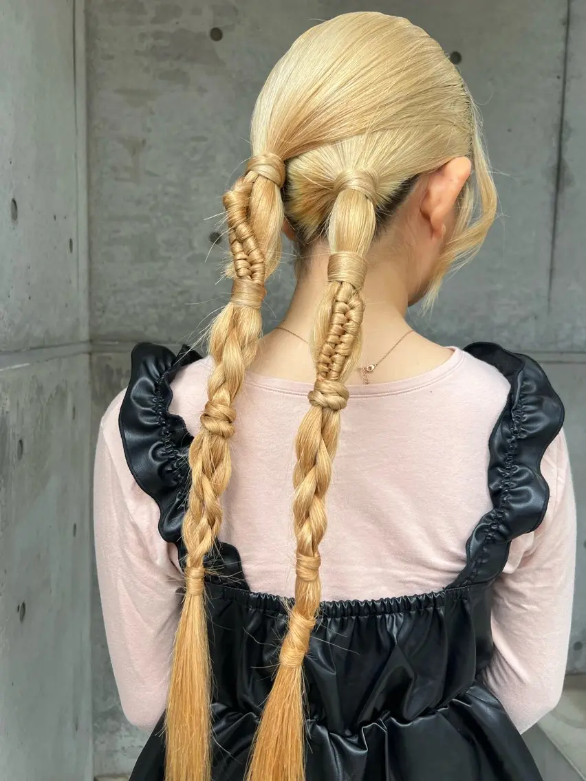 ロング ユカ yのヘアスタイル