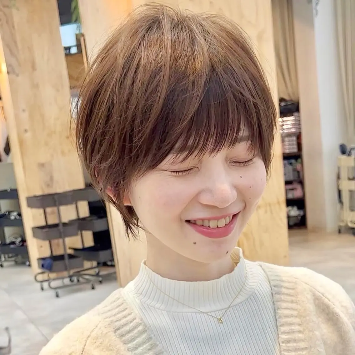 ショート 似合わせショート特化 /谷町/妃菜🎀のヘアスタイル