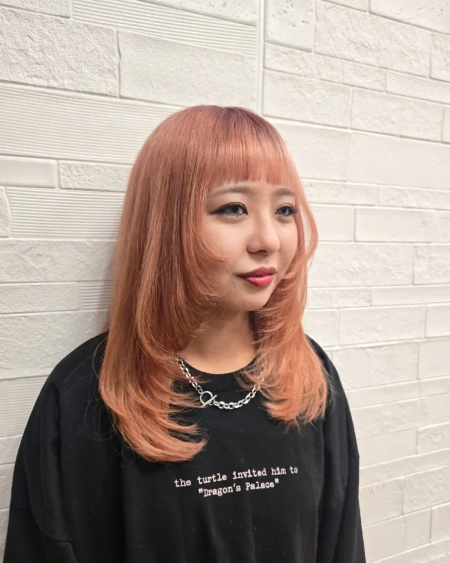 ロング ハイレイヤー レイヤーカット カット トリートメント 小筆 耀のマツエク・マツパデザイン