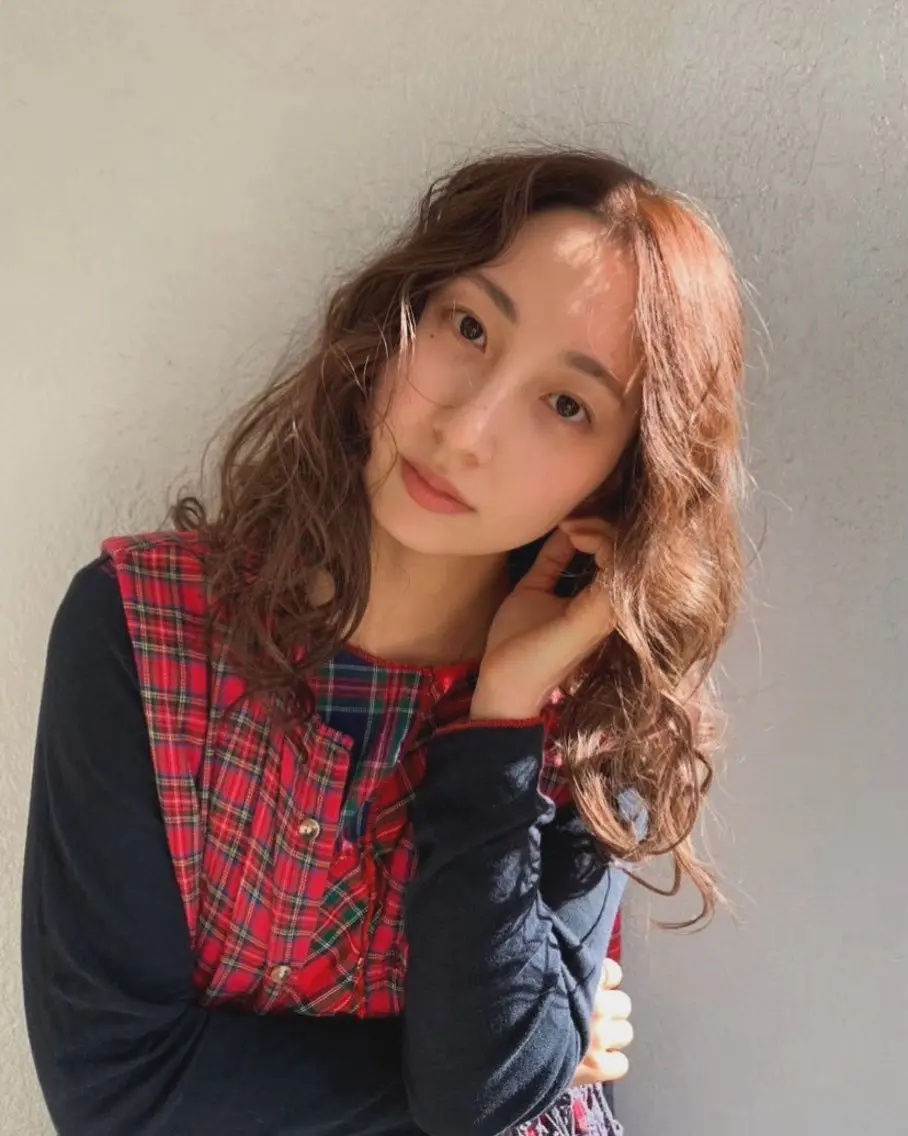 パーマ タテイシ アサノのヘアスタイル