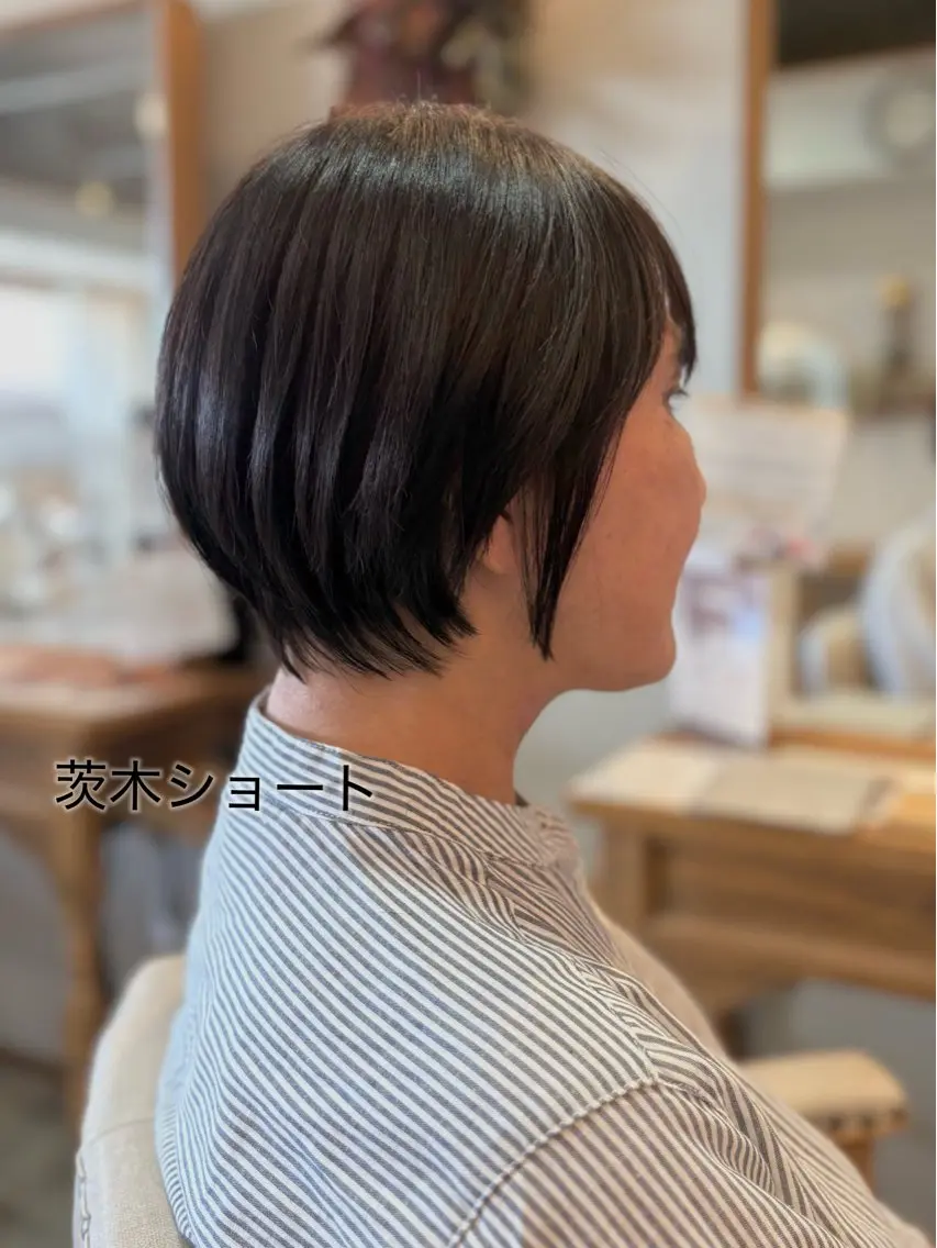 ショート ゆとり 茨木/ショートボブのヘアスタイル