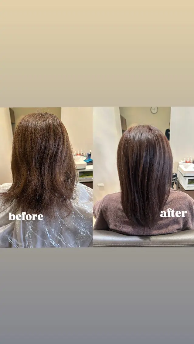 カラー 透明感カラー ヘアカラー 山本 亜湖のヘアスタイル