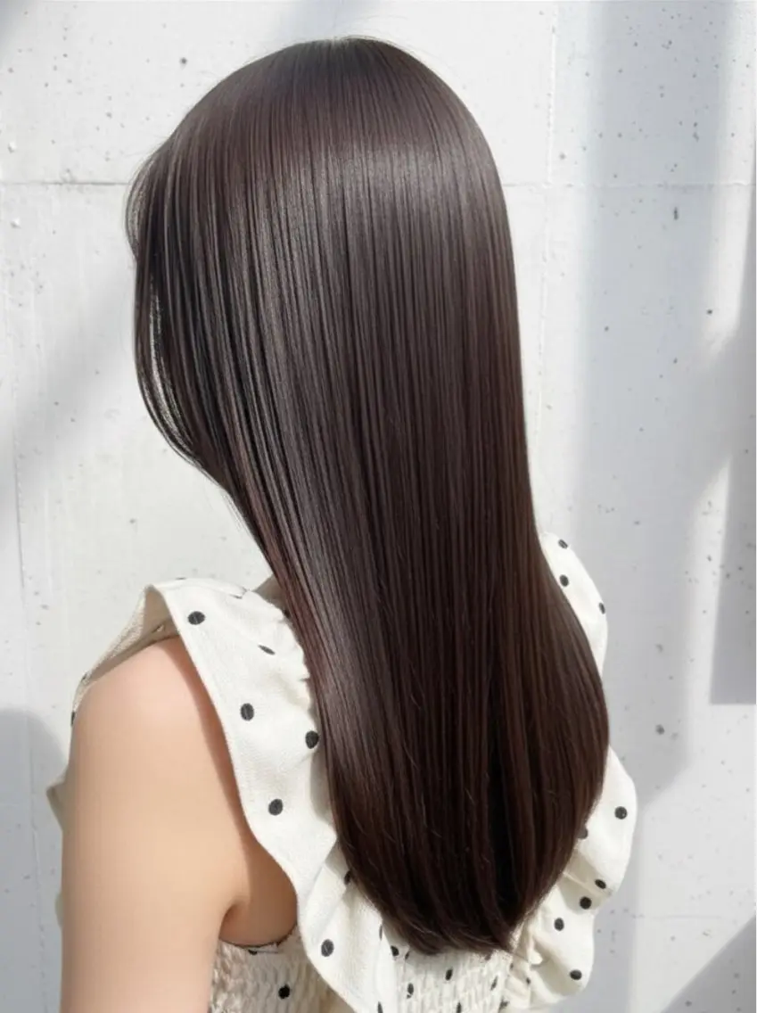 ミディアム カラー kaho かほのヘアスタイル