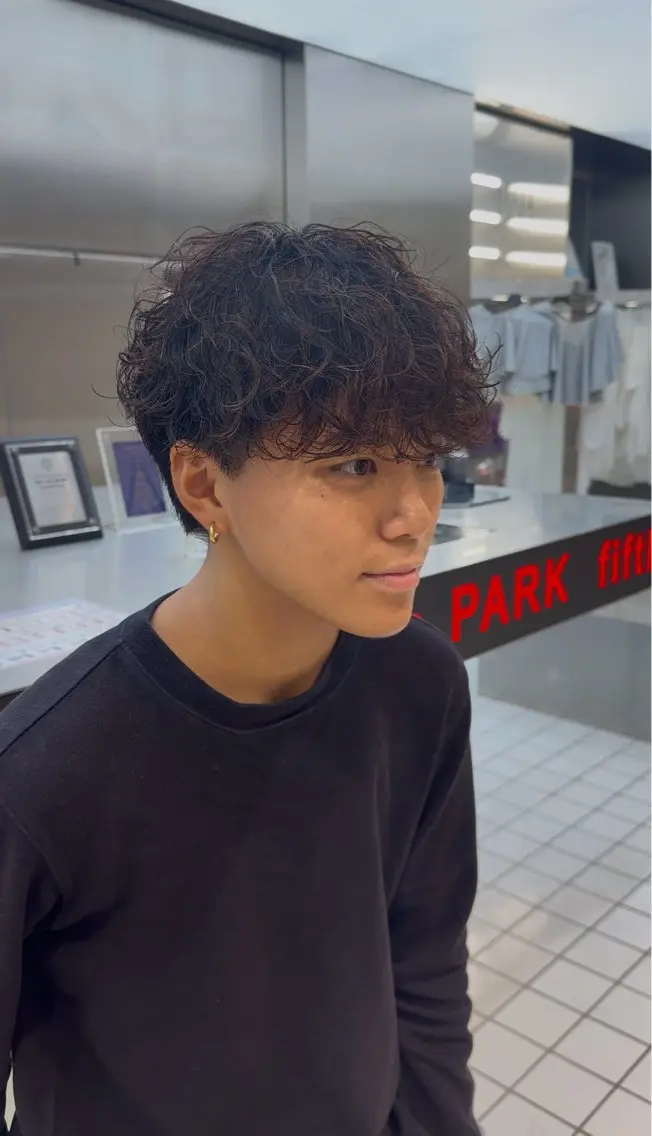 当店スタイリストカット✨️＋各種パーマ🌀の写真