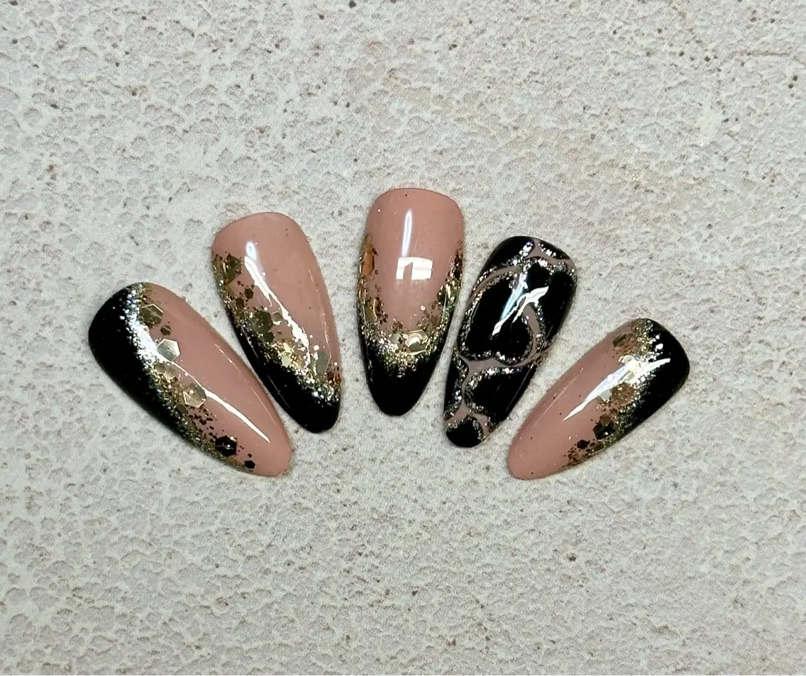 ネイル アートネイル フレンチネイル ワンカラーネイル 冬ネイル Mai’s nailのネイルデザイン