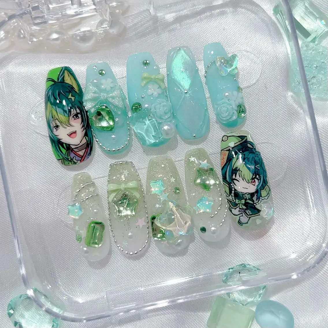 ネイル ネイルチップ Nailist Kitaniのネイルデザイン