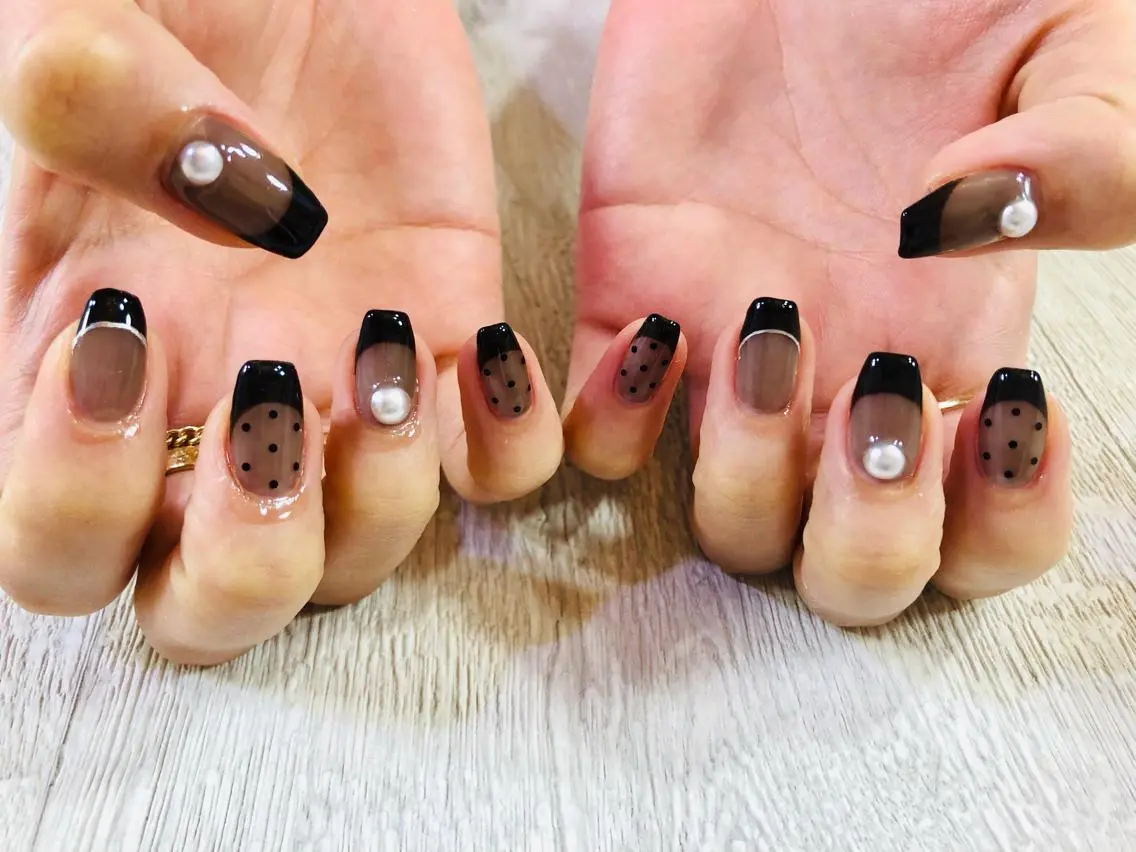 ネイル フレンチネイル 持ち込み 🌿Nnail🌿 プライベートサロンのネイルデザイン