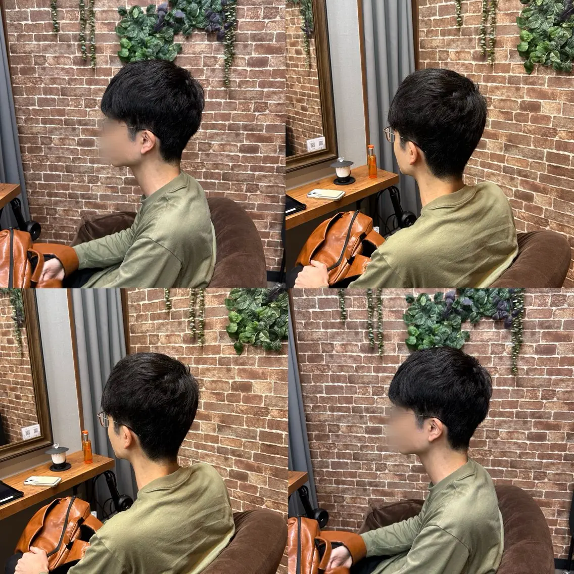 カラー メンズ ツーブロック 刈り上げ HONAMI .のヘアスタイル