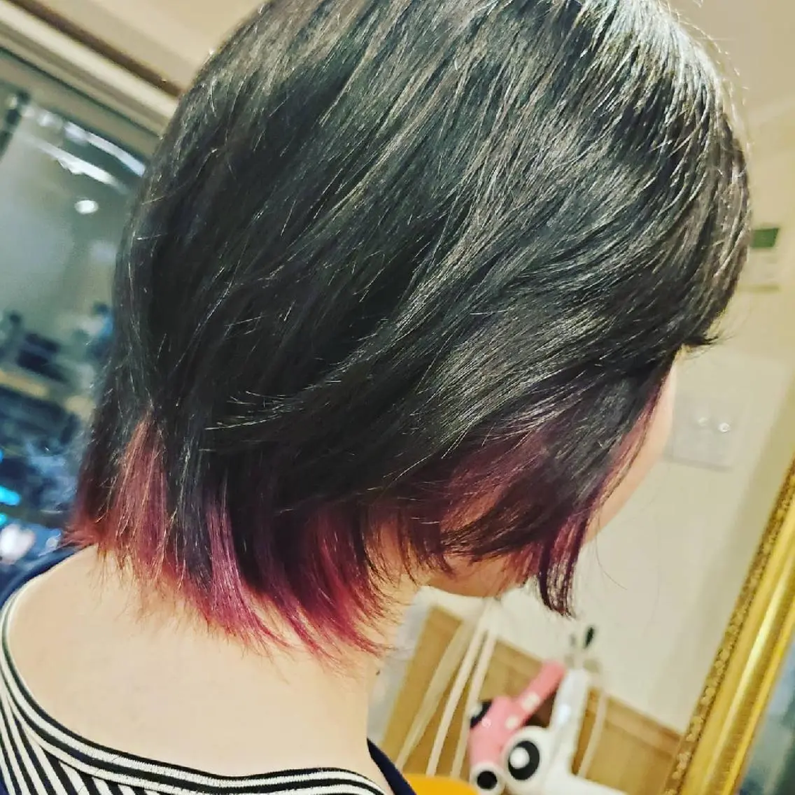 ショート カラー ブリーチ 外国人風カラー トリートメント ヘアカラー spa hair ark 富井直美のヘアスタイル