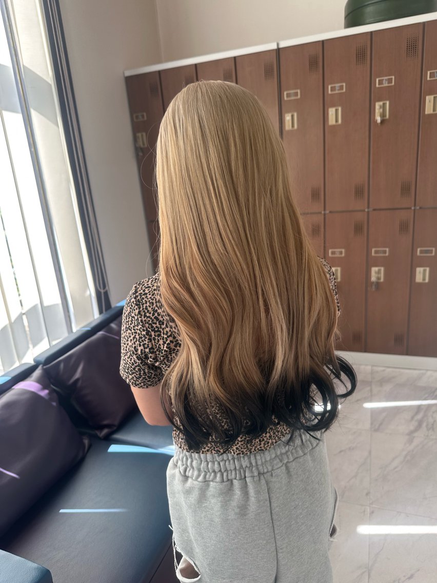 カラー ヘアカラー トリートメント Lantana 前野心結のヘアスタイル