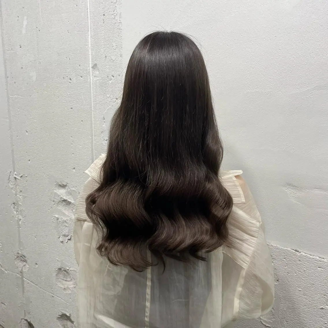 ロング カラー シールエクステ バレイヤージュ ミストバング ダブルカラー  フェイスフレーミング ヘアカラー エクステ 🧡艶髪/エクステ 🫧🧡YUKI❄️のヘアスタイル