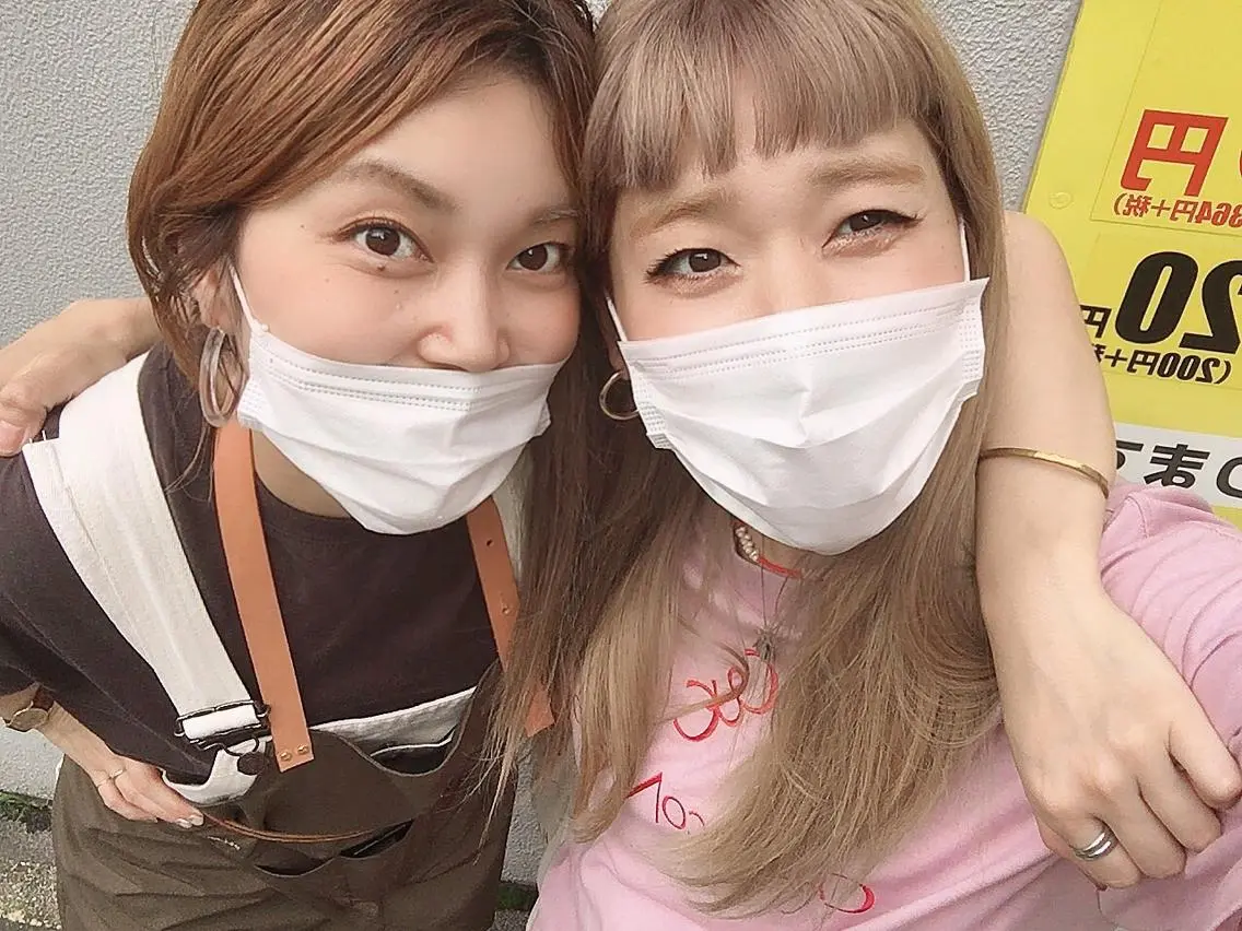 ロング ヘアカラー トリートメント ayane⭐️ボブ・ ショート・パーマのヘアスタイル