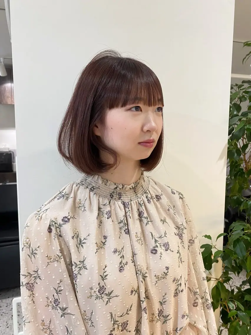 カラー カット ヘアカラー RISAKO レイヤーカット🎀のヘアスタイル