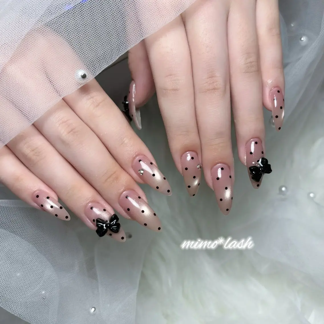 ネイル ハンドネイル mimo*lash 🍒sakura🍒のマツエク・マツパデザイン