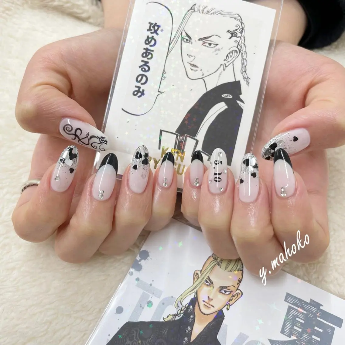 ネイル ハンドネイル パラジェル有/ 長さだし/mahoのネイルデザイン