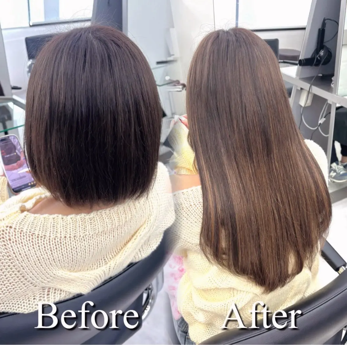 ショート シールエクステ エクステ 絶対可愛い宣言💝横 浜エクステみさき🪄のヘアスタイル